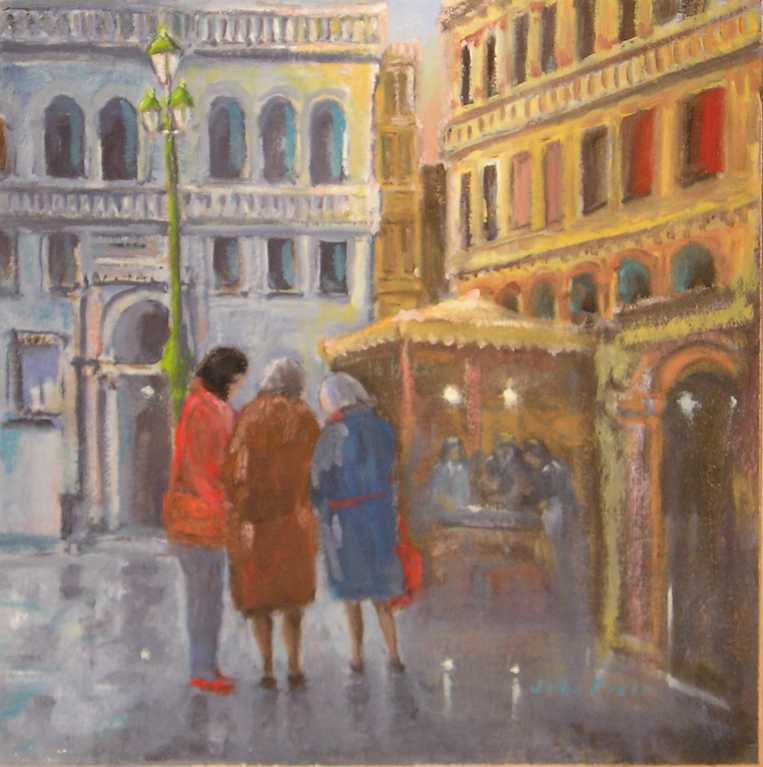 Conversation in Winter, Venice
